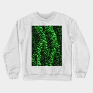 Aboriginal Art - Grass Land 3 Crewneck Sweatshirt